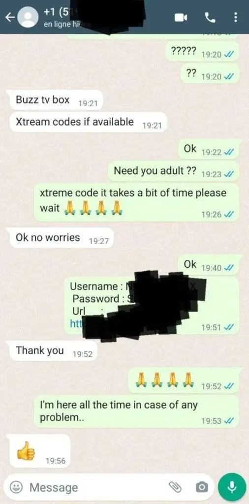 Happy client review about streaming service