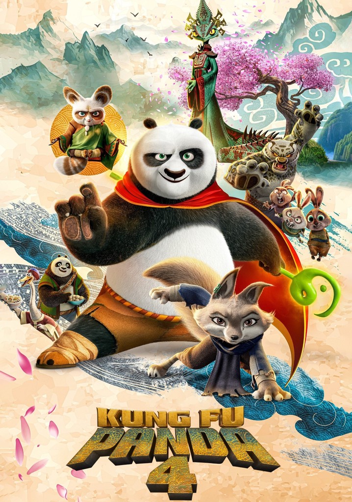 IPTV Free Trial Kung Fu Panda 4 action comedy animation